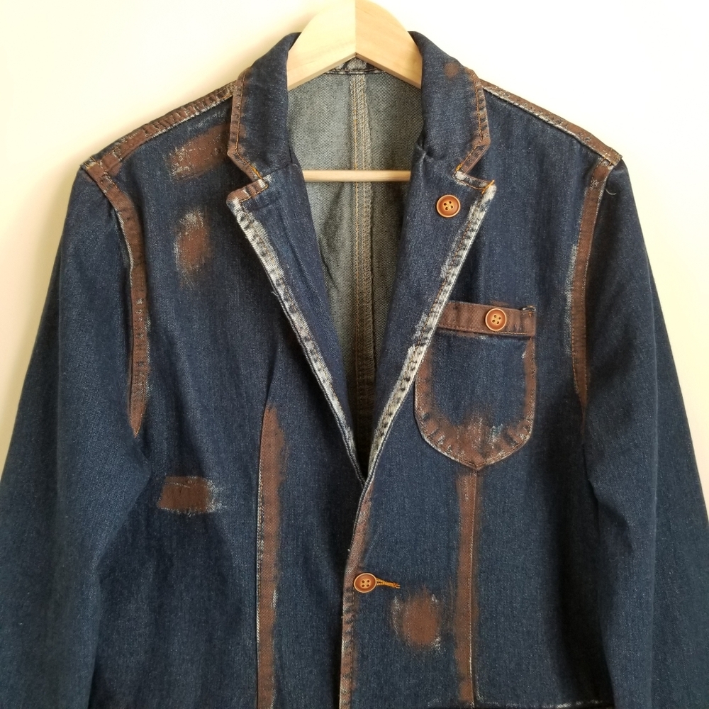 Giovanco Denim Jacket Small - Picture 3 of 6